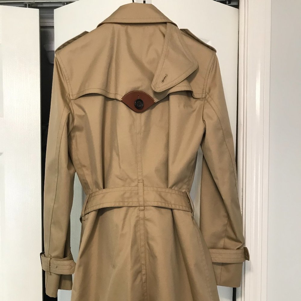 COACH Trench Coat- Tan